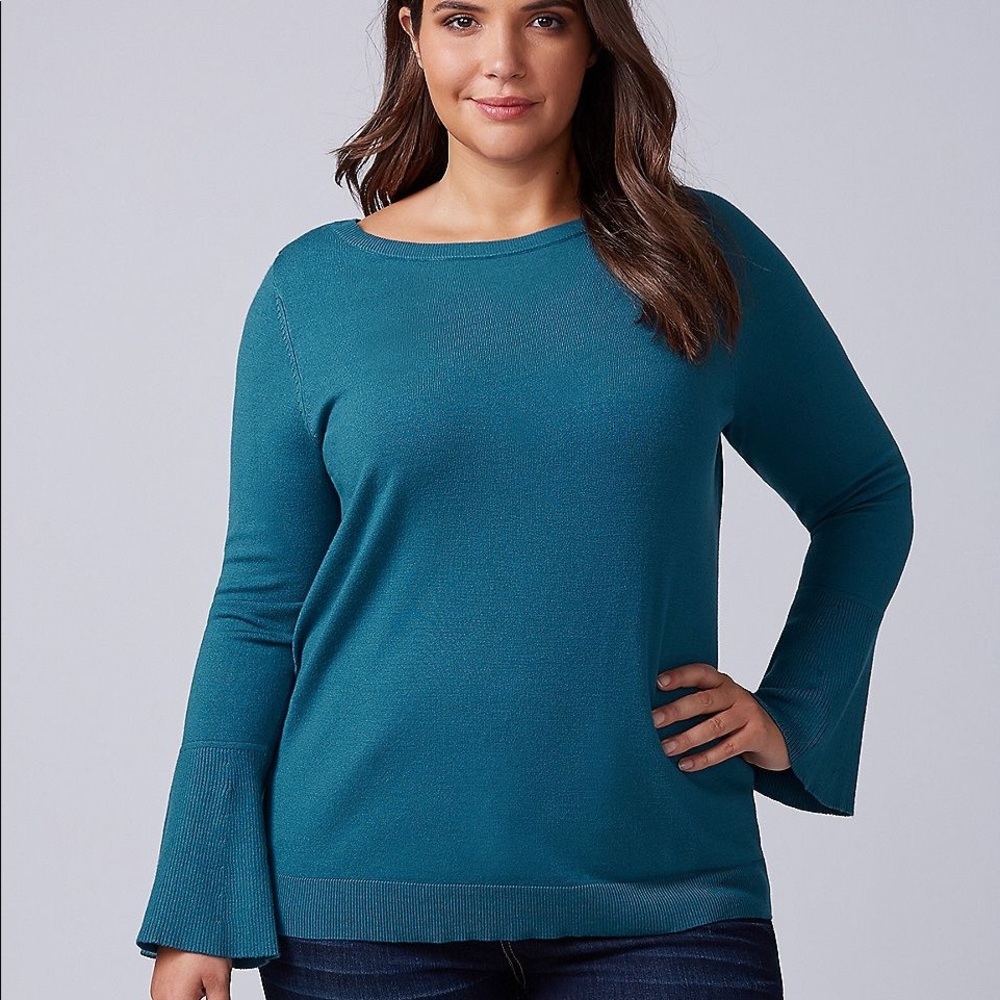 Lane Bryant bell sleeve sweater - NWT